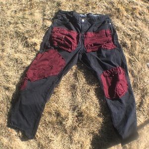 ONE OF ONE custom athletic Levi’s